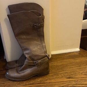 Frye Dark Brown Tall Boots